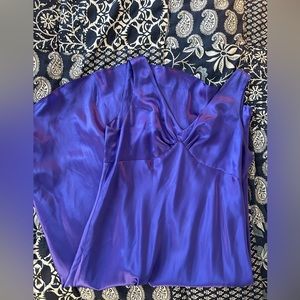 Vintage silk midi dress